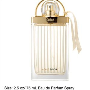 Chloe Love Story perfume 2.5 fl